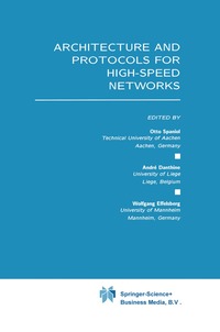 bokomslag Architecture and Protocols for High-Speed Networks