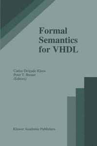 bokomslag Formal Semantics for VHDL