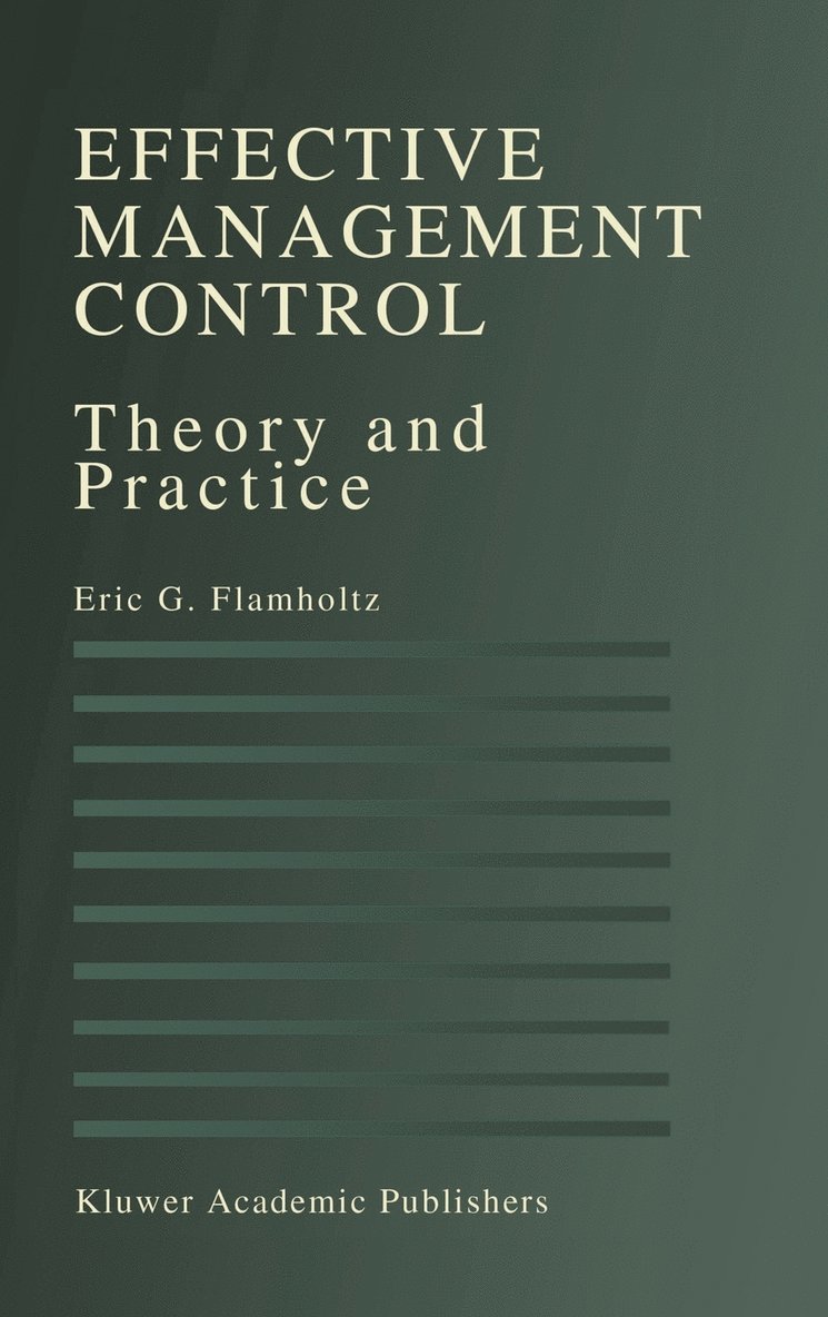Effective Management Control 1