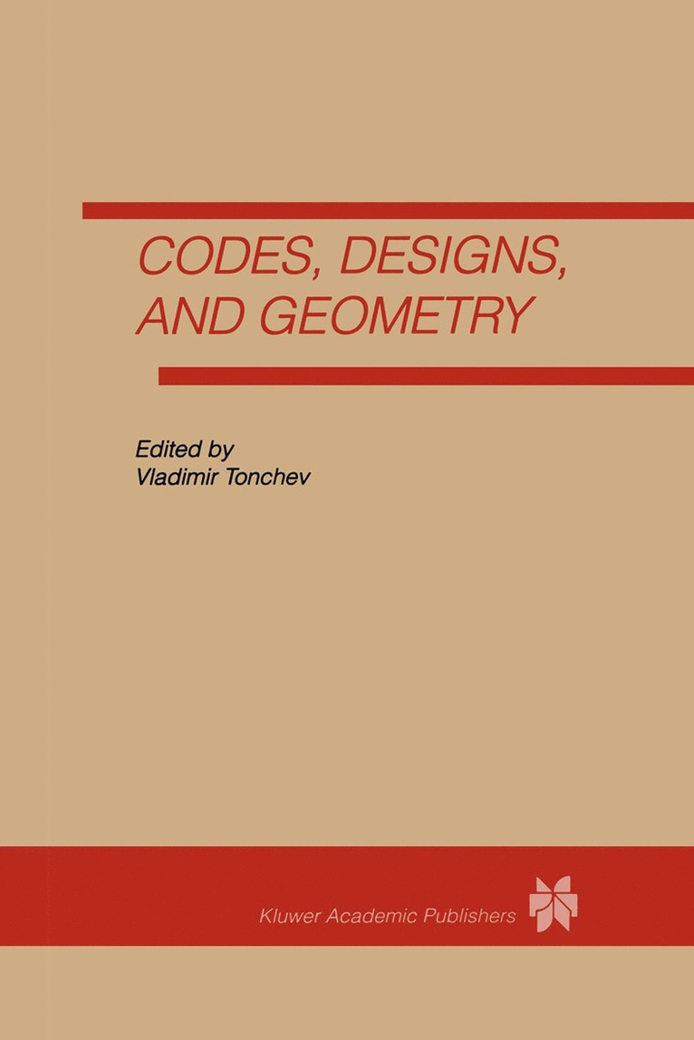 Codes, Designs and Geometry 1