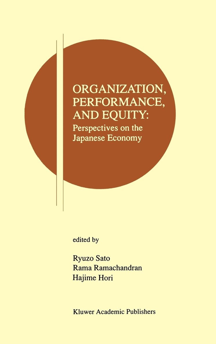 Organization, Performance and Equity 1