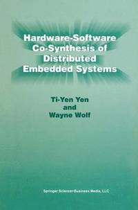 bokomslag Hardware-Software Co-Synthesis of Distributed Embedded Systems