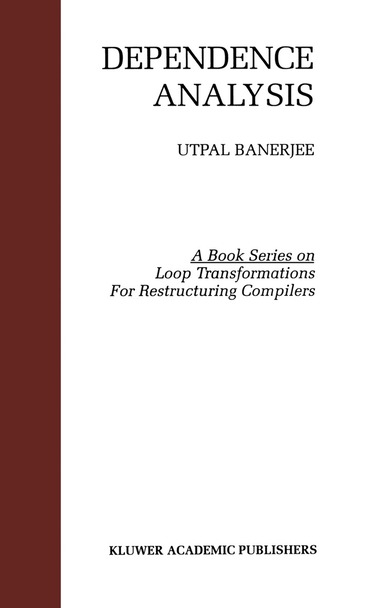 Utpal Banerjee - Dependence Analysis, Inbunden