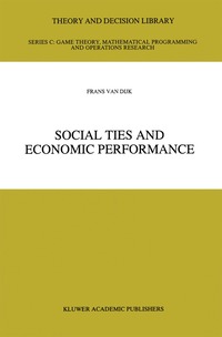 bokomslag Social Ties and Economic Performance