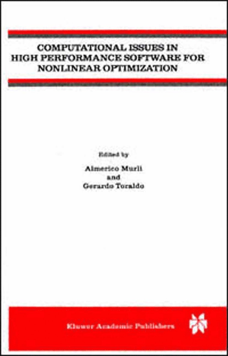 Computational Issues in High Performance Software for Nonlinear Optimization 1