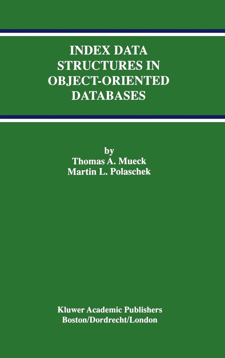 Index Data Structures in Object-Oriented Databases 1