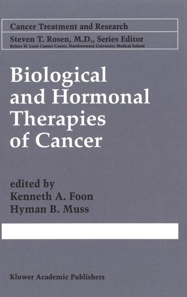 bokomslag Biological and Hormonal Therapies of Cancer