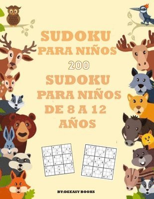 bokomslag Libro de sudokus para niños