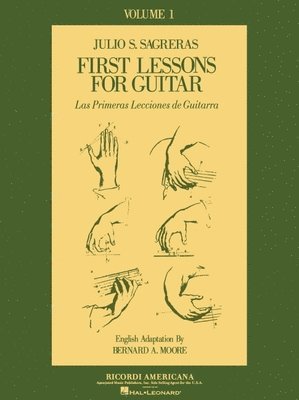 bokomslag First Lesson for Guitar, Volume 1/Las Primeras Lecciones de Guitarra