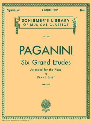 P. Gallico - 6 Grande Etudes After N. Paganini: Schirmer Library of Classics Volume 835 Piano Solo, Häftad