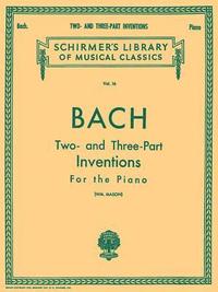 bokomslag 30 Two- And Three-Part Inventions: Piano Solo