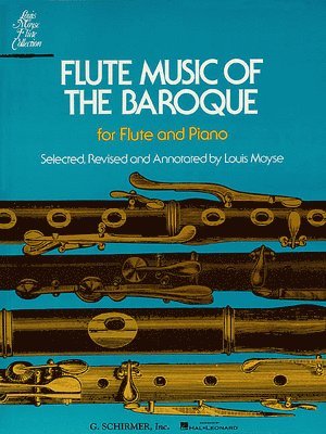 bokomslag Flute Music of the Baroque Era