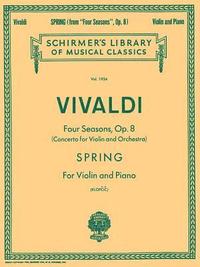 bokomslag Spring: Schirmer Library of Classics Volume 1934 Violin and Piano