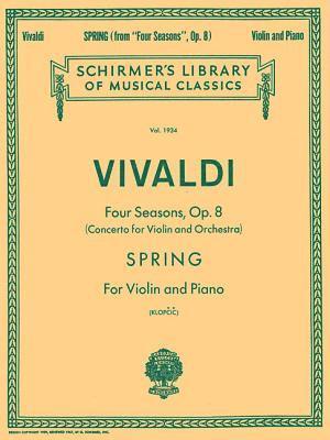 Spring: Schirmer Library of Classics Volume 1934 Violin and Piano
