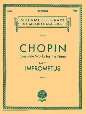 bokomslag Impromptus: Schirmer Library of Classics Volume 1553 Piano Solo