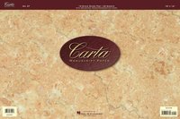 bokomslag Carta Manuscript Paper No. 27 Professional Score Pad 16-Stave Music Notation Book with 40 Sheets Ideal for Composers Arrangers and Students Includes Orchestral Range and Transposition Chart