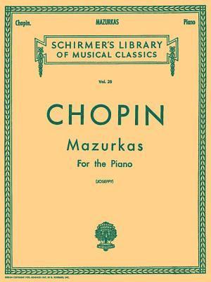 bokomslag Mazurkas: Schirmer Library of Classics Volume 28 Piano Solo