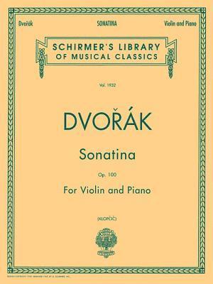 bokomslag Sonatina, Op. 100: Schirmer Library of Classics Volume 1932 Violin and Piano