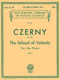 bokomslag School of Velocity, Op. 299 - Book 1