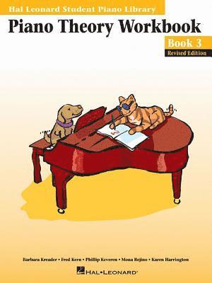 Fred Kern, Barbara Kreader - Piano Theory Workbook Book 3 Revised Edition Music Theory and Ear Training for Piano Students Fun Learning with Spike and Party Cat Hal Leonard Studen, Häftad