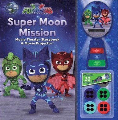 bokomslag Pj Masks: Super Moon Mission Movie Theater Storybook & Movie Projector