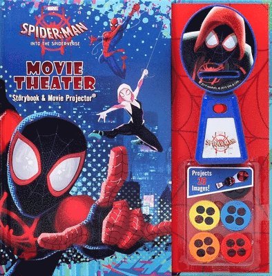Marvel Spider-Man: Into the Spider-Verse Movie Theater Storybook & Movie Projector 1
