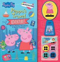 bokomslag Peppa Pig: Peppa's Travel Adventures Movie Theater Storybook & Movie Projector