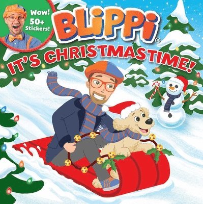 Blippi: It's Christmastime! [With Stickers] 1