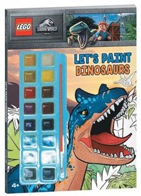 bokomslag Lego Jurassic World: Let's Paint Dinosaurs