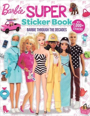 bokomslag Barbie: Super Sticker Book: Through the Decades