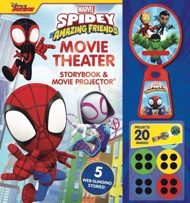 Marvel Spidey and His Amazing Friends: Movie Theater Storybook & Movie Projector 1