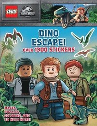 bokomslag Lego Jurassic World: Dino Escape!: Over 1300 Stickers