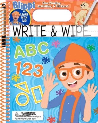 bokomslag Blippi: Write and Wipe