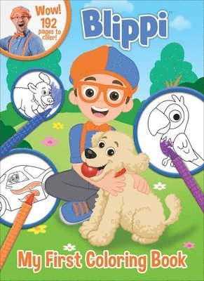 bokomslag Blippi: My First Coloring Book