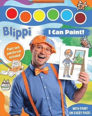 bokomslag Blippi: I Can Paint!