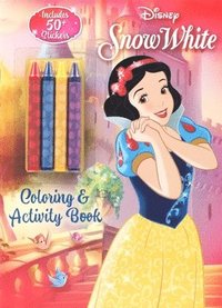 bokomslag Disney: Snow White Coloring with Crayons