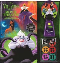bokomslag Disney Villains: Movie Theater Storybook & Movie Projector