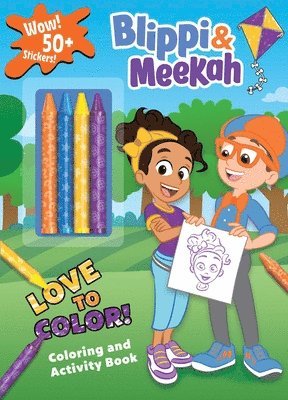 bokomslag Blippi: Blippi and Meekah Love to Color!