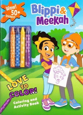 bokomslag Blippi: Blippi and Meekah Love to Color!