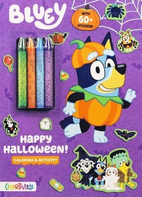 bokomslag Bluey Colortivity: Happy Halloween!