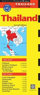 bokomslag Thailand Travel Map