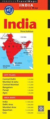 bokomslag India Travel Map Third Edition