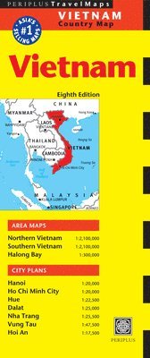 Vietnam Travel Map Eighth Edition 1