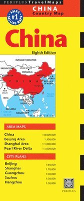 bokomslag China Travel Map Eighth Edition