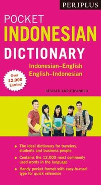 bokomslag Periplus Pocket Indonesian Dictionary