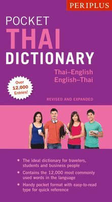 Jintana Rattanakhemakorn - Periplus Pocket Thai Dictionary: Thai-English English Thai - Revised and Expanded (Fully Romanized), Häftad