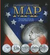 bokomslag Statehood Quarters Collector's Map: Plus the District of Columbia and United States Territories