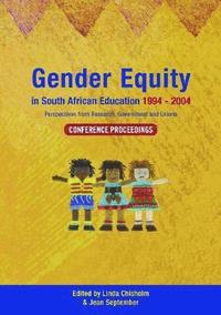bokomslag Gender Equity in South African Education 1994-2004