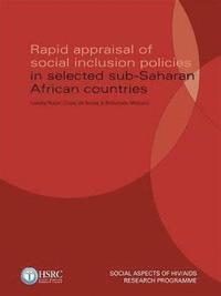 bokomslag Rapid Appraisal of Social Inclusion Policies in Selected Sub-Saharan African Countries