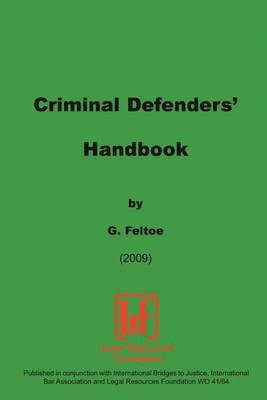 Criminal Defenders Handbook
